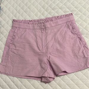 JCrew ruffle shorts